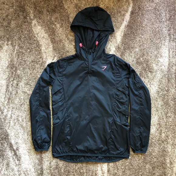 Gymshark Quarter Zip Rain Jacket 